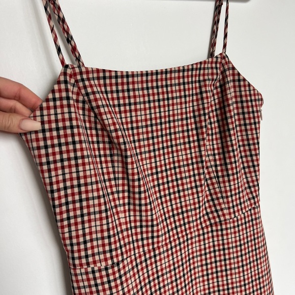 Wilfred plaid mini dress - size 2 - Picture 5 of 7